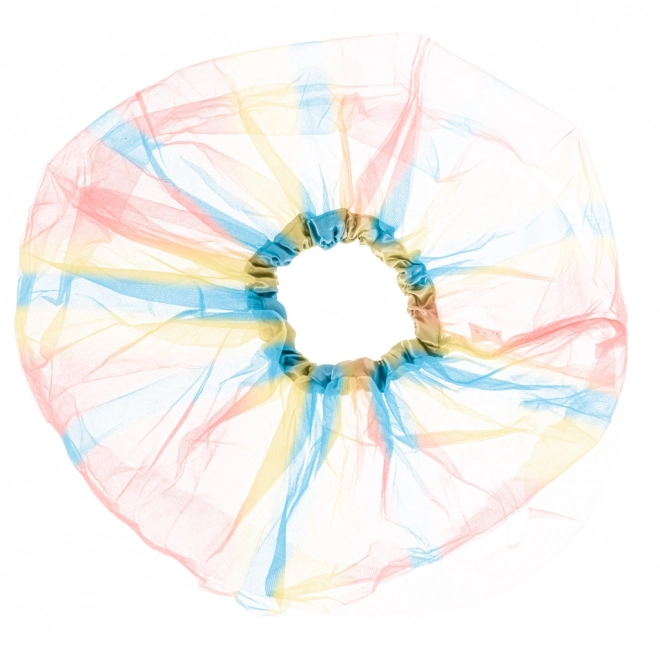 Spódnică Tutu Tiul Roz pentru Carnaval – curcubeu