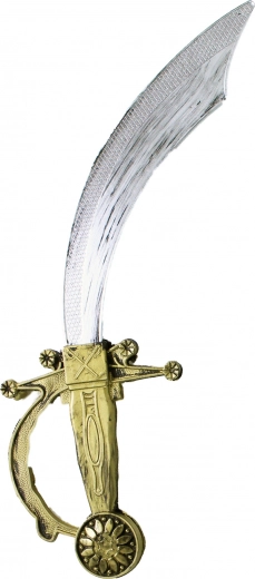 Sabie argintie decorativă