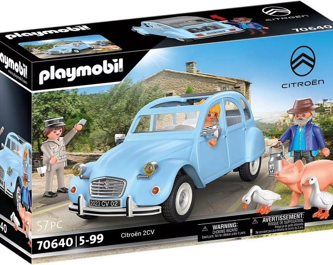 Designul iconic CITROËN 2CV în versiunea PLAYMOBIL