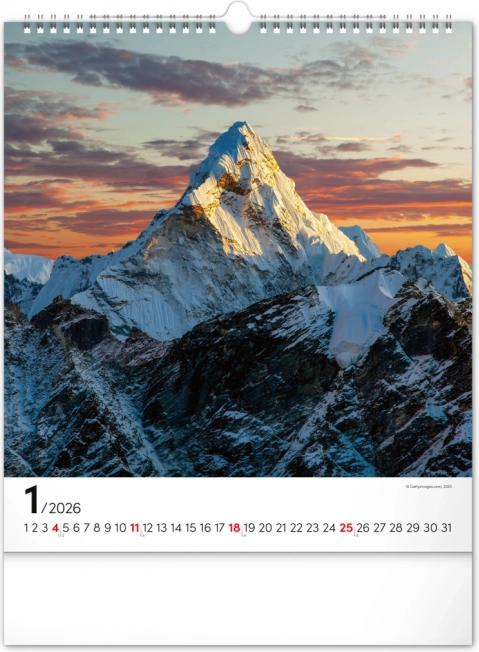 Calendar de perete Inspirație 2026