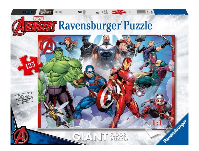 Puzzle Avengers 125 piese de la Ravensburger