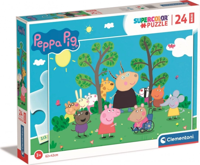 Puzzle Clementoni Peppa Pig Maxi 24 Piese