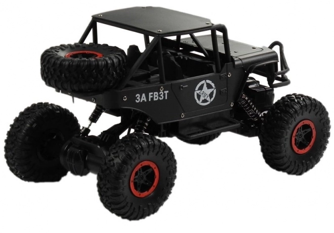 Mașină cu telecomandă Jeep R/C 1:18 negru