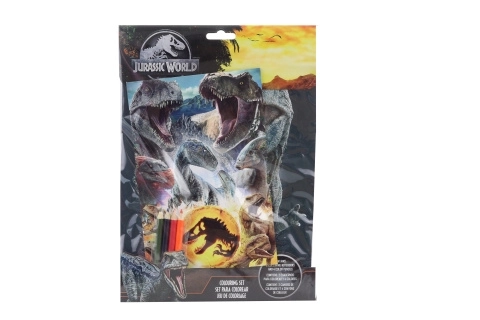 Set de colorat Jurassic World