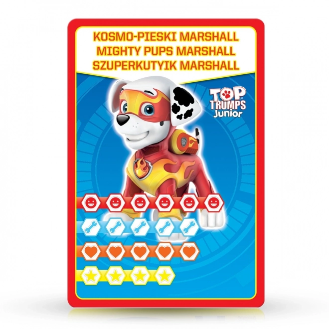 Joc de cărți Top Trumps Tin Patrula Cățelușilor