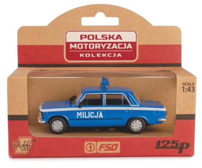 Mașină de epocă FSO Fiat 125P Milicja