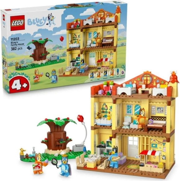 Set de construcție BLUEY casă de familie