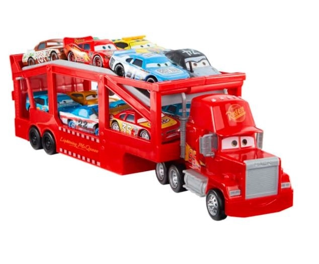 Transportă până la 12 mașinuțe