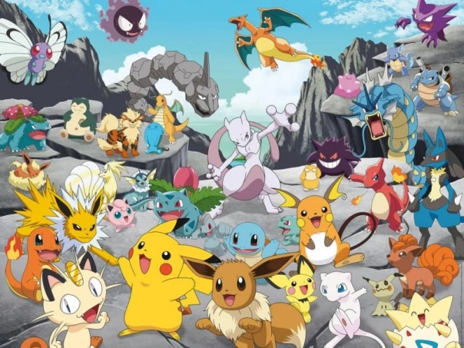 Puzzle 1500 piese POKÉMON Ravensburger