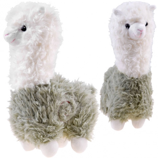 Alpaca pufoasă jucărie de pluș lama – Verde