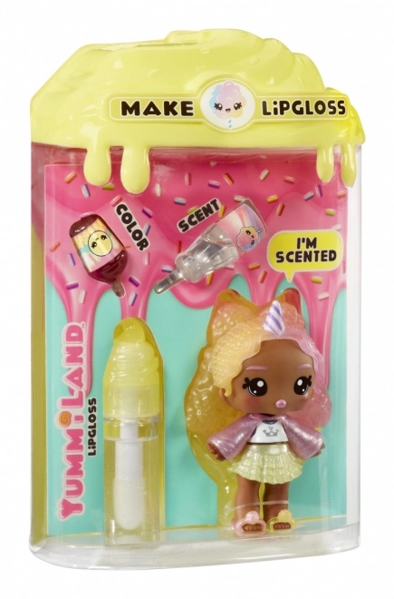 Yummiland lip gloss seria 2 cu aromă de vată pe băț