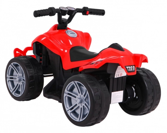 Quad Little Monster electric pentru copii roșu