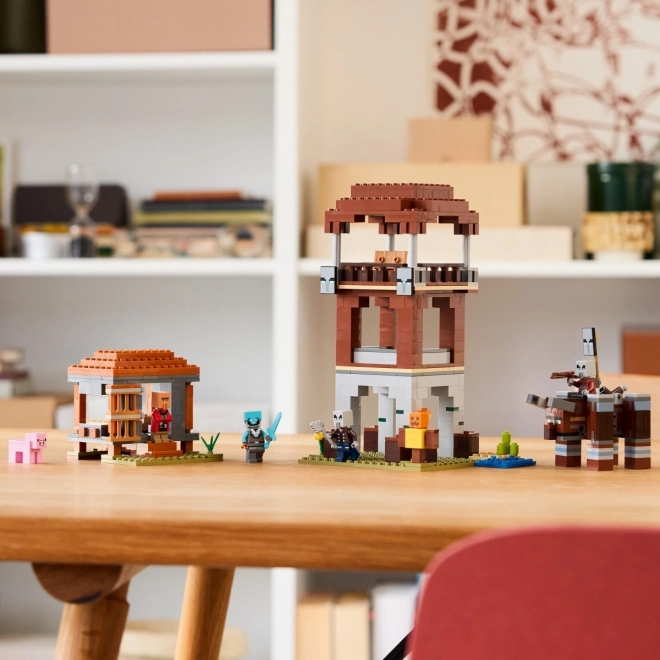 Cărămizi LEGO Minecraft Ascunzătoarea Tâlharilor și Devastatorilor