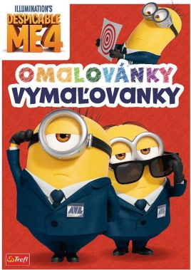 Cărți de colorat cu tema filmului Minioni
