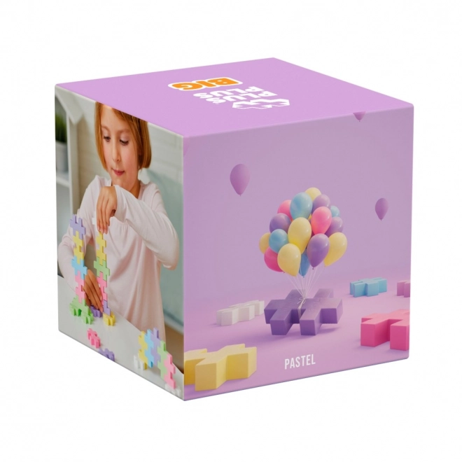 Set de construcție PLUS-PLUS BIG culori pastelate