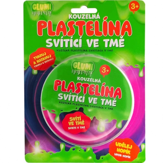 Glumi plastilină magică luminoasă în întuneric