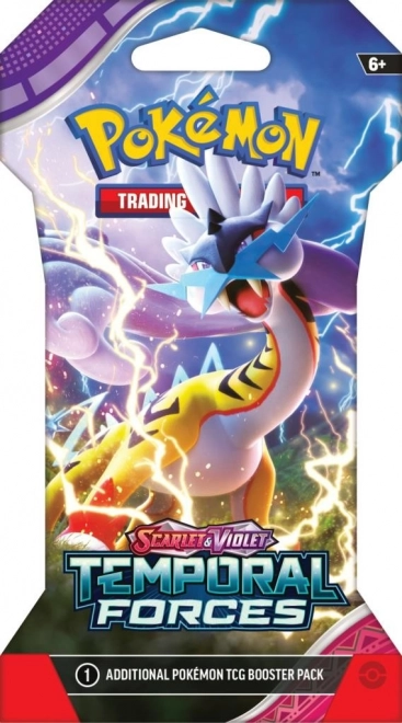 Pachet cărți Pokémon Temporal Forces Sleeved