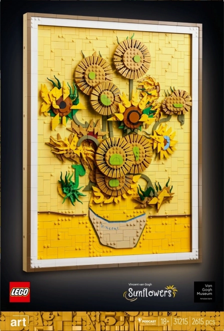 Lego Art Floarea-Soarelui a lui Vincent van Gogh