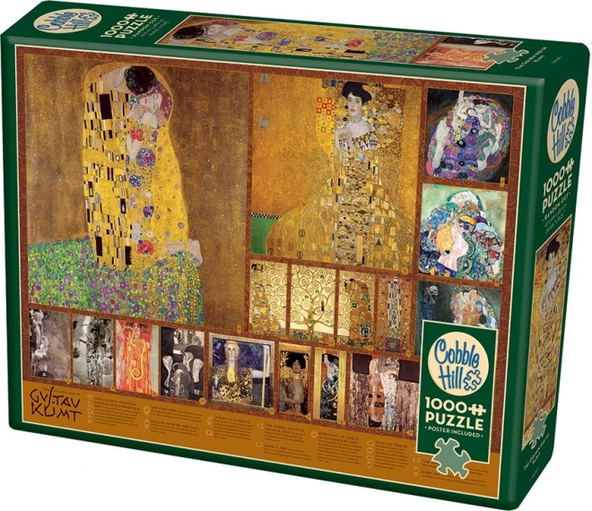 Puzzle vârsta de aur a lui Gustav Klimt 1000 de piese