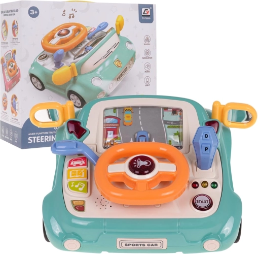 Set interactiv pentru micul șofer – Verde