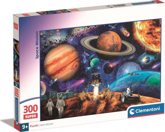 Puzzle Clementoni misiune spațială 300 piese
