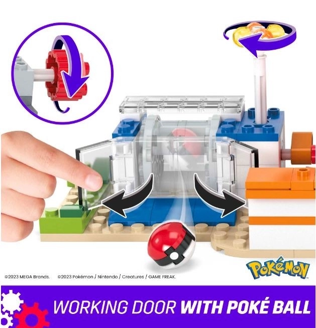 Joc de construit Centrul Pokemon Pădure