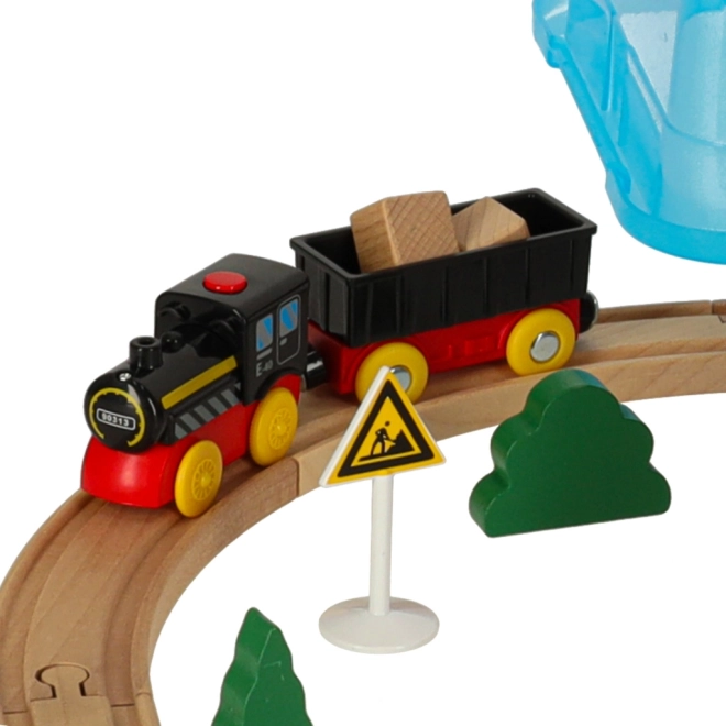 Circuit tren pentru copii 55 piese