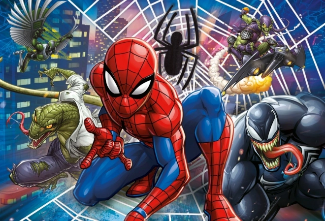 Puzzle Maxi 60 piese Super Color - Spider-Man