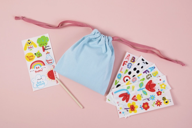 Set creativ geantă magică și stickere Art&Fun