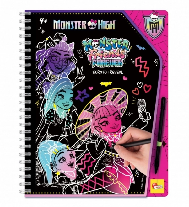 Carnet de schițe Magic Monster High Forever Friends