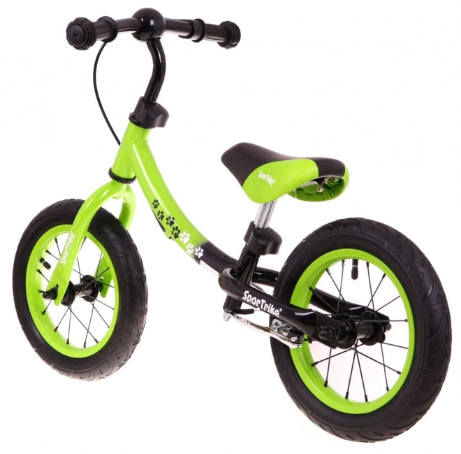 Bicicletă fără pedale Boomerang SporTrike verde