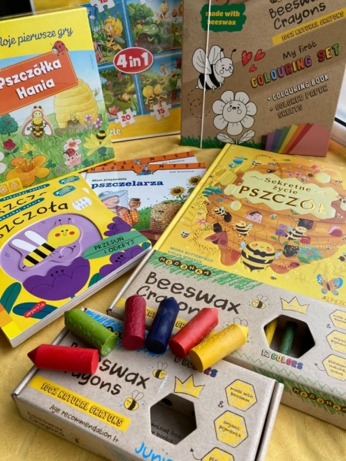 Creioane colorate cerate ecologice Junior 6 buc
