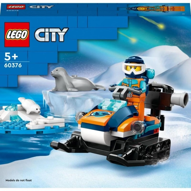 Skuter de zăpadă al exploratorului arctic LEGO City