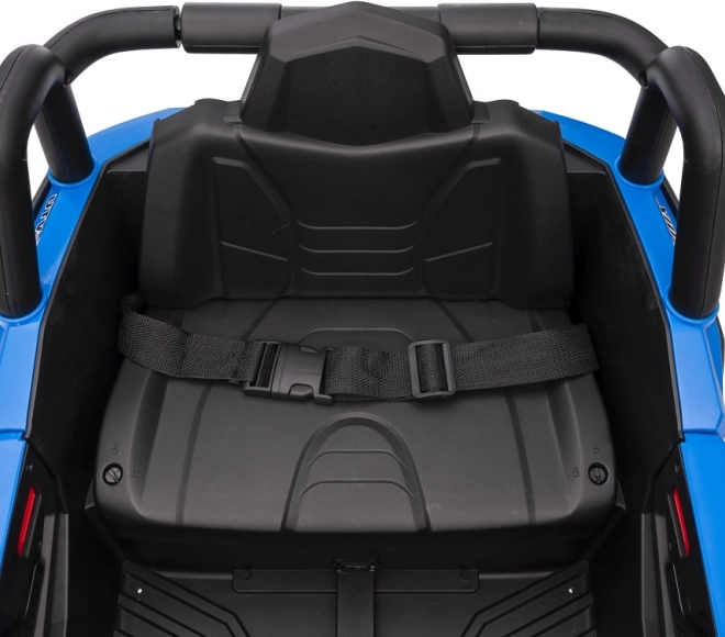 Vehicul electric pentru copii Buggy Madman UTV-MX albastru