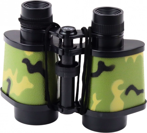 Binoclu pentru copii în camuflaj 8x30
