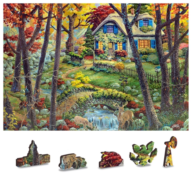 Puzzle dublu-față 2în1 pentru distracție dublă