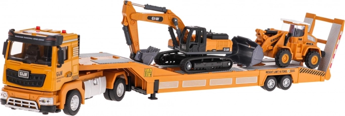 Vehicule de construcție cu remorcă detașabilă