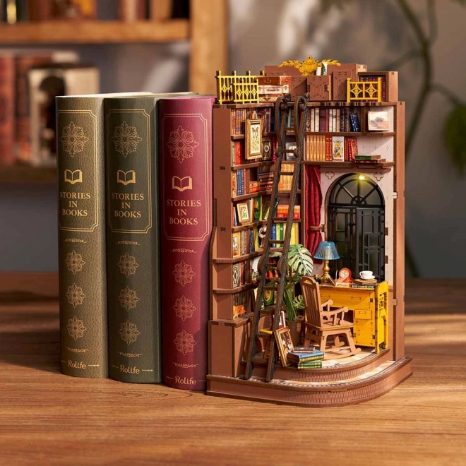 RoboTime puzzle 3D Suport pentru cărți Colț de studiu liniștit