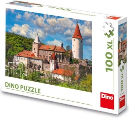 Puzzle Castelul Křivoklát 100 piese XL