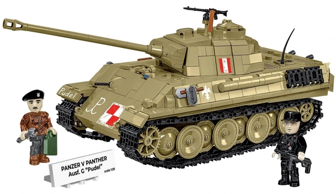 Set de construcție Tanc Panzer V Panther G Pudel