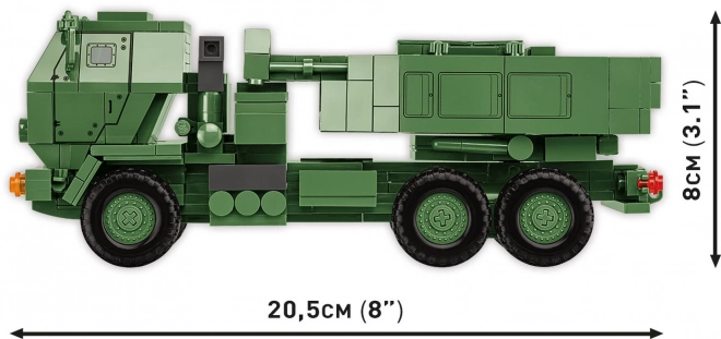 Set de construcție Himars cu 604 piese