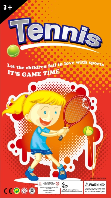 Set rachete mari tenis badminton pentru copii Woopie