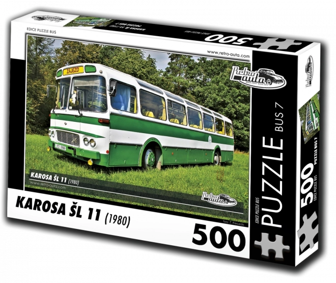 Puzzle Retro-Auta Autobuz Karosa ȘL 11