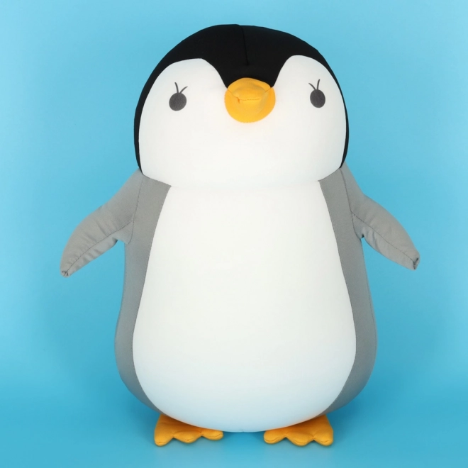 Pernă de călătorie 2în1 în formă de corn și pluș pinguin