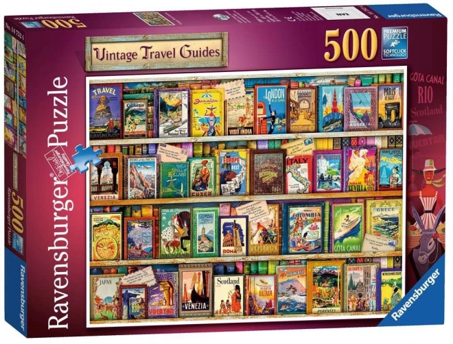 Puzzle ghiduri turistice istorice 500 piese