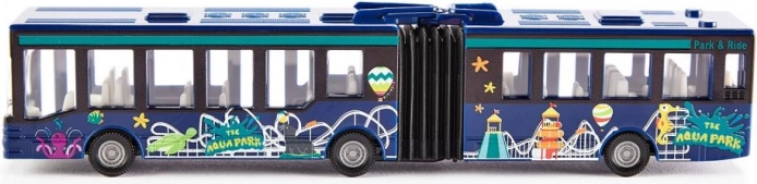 Autobuz articulat metalic Siku – model pentru copii și colecționari