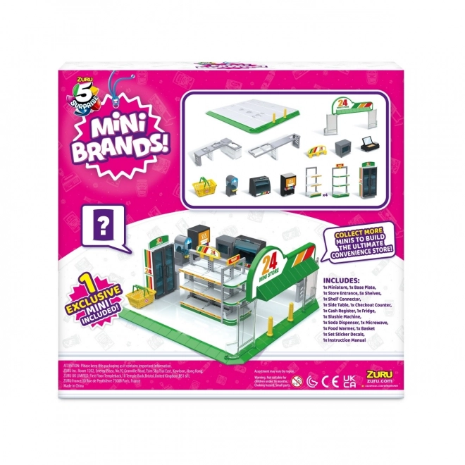 Zest de figurine Mini Brands magazin mini, Seria 1