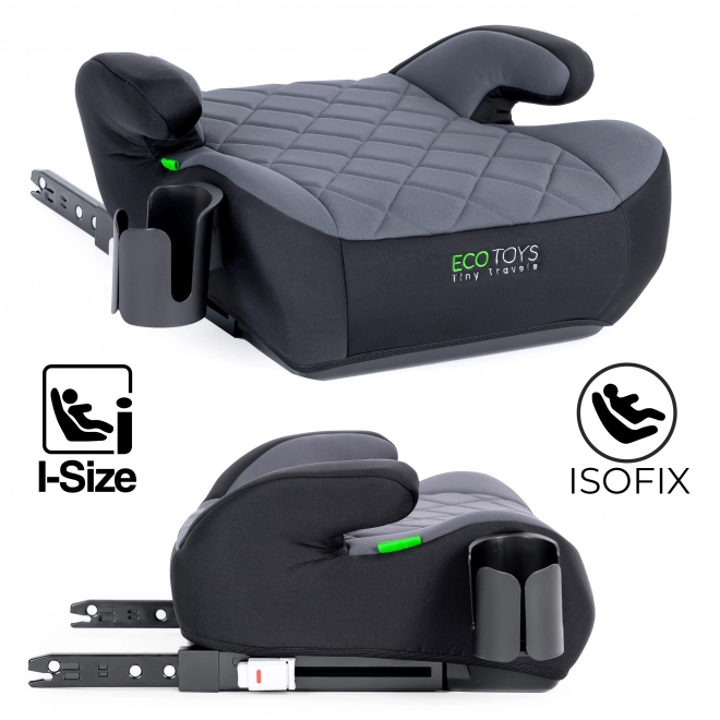 Bază scaun auto ISOFIX cu suport de pahar i-Size pentru copii 125-150 cm Ecotoys