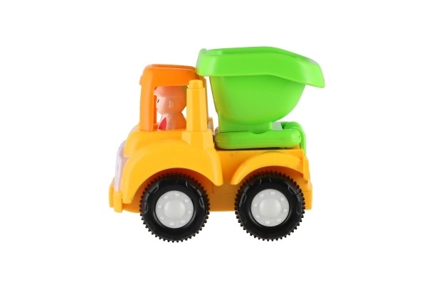 Set 12 mașini agricole și de construcții din plastic