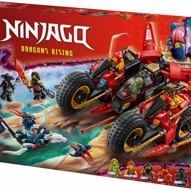 Lego Ninjago Vehicul de luptă ninja 3în1